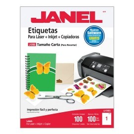 ETIQUETAS BLANCAS JANEL J-5165 DE 216 X...