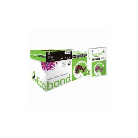 CAJA DE PAPEL BOND ECOBOND BLANCO OFICIO...