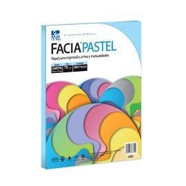 Hojas FaciaNeon color azul pastel COPAMEX