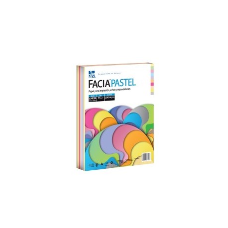 Hojas FaciaPastel de varios colores COPAMEX