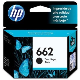 TINTA HP CZ103AL 662 COLOR NEGRO