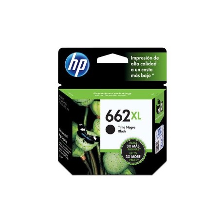 TINTA HP CZ105AL 662XL COLOR NEGRO