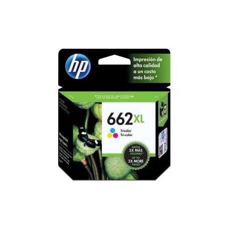 TINTA HP CZ106AL 662XL COLOR TRICOLOR