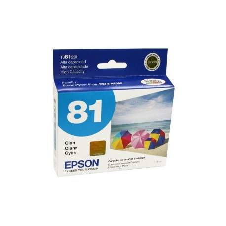 TINTA EPSON T081220 81 COLOR CYAN