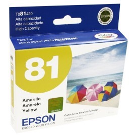 TINTA EPSON T081420 81 COLOR AMARILLO