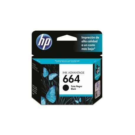 TINTA HP F6V29AL 664 COLOR NEGRO