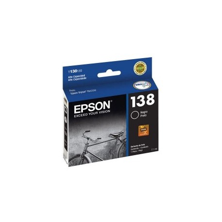 TINTA EPSON T138120 138 COLOR NEGRO