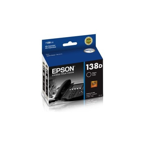 TINTA EPSON T138126-AL 138 COLOR NEGRO