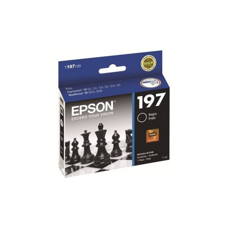 TINTA EPSON T197120-AL 197 COLOR NEGRO