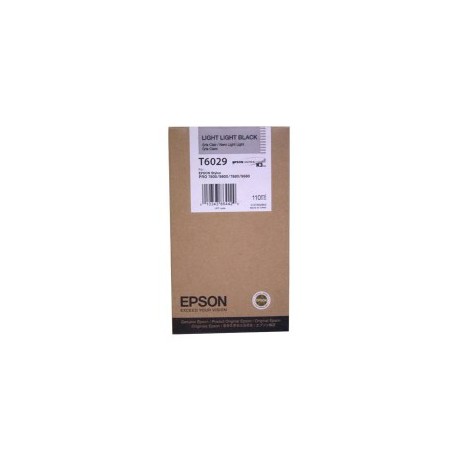 TINTA EPSON T6029 T602900 COLOR NEGRO