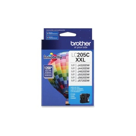 TINTA BROTHER LC205C LC205C COLOR CYAN