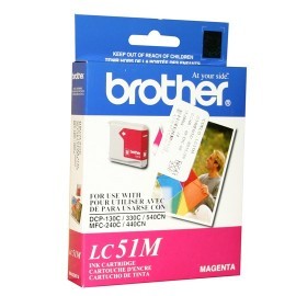 TINTA BROTHER LC51M LC51M COLOR MAGENTA