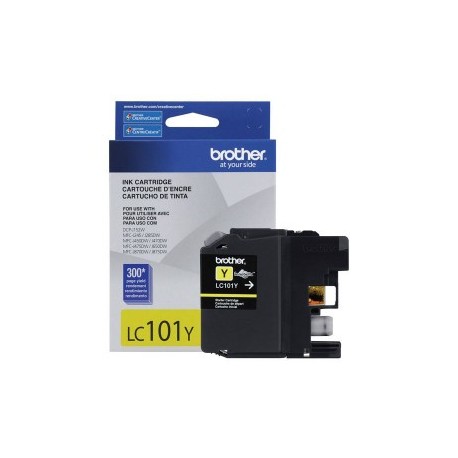 TINTA BROTHER LC101Y LC101Y COLOR AMARILLO