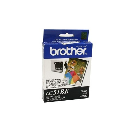 TINTA BROTHER LC51BK LC51BK COLOR NEGRO