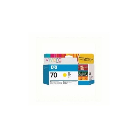 TINTA HP C9454A 70 COLOR AMARILLO