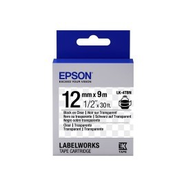 CINTA PARA ROTULADOR EPSON LK-4TBN COLOR...