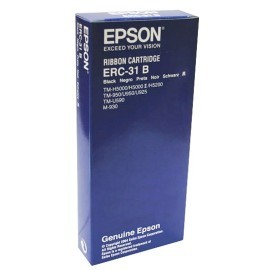 CINTA COLOR NEGRO EPSON ERC31B PARA...