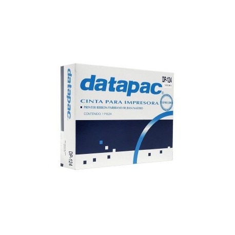 CINTA COLOR NEGRO DATAPAC DP-124 PARA...