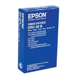 CINTA COLOR NEGRO EPSON ERC38B PARA...