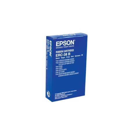 CINTA COLOR NEGRO EPSON ERC38B PARA...