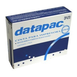 CINTA COLOR NEGRO DATAPAC DP-070 PARA...